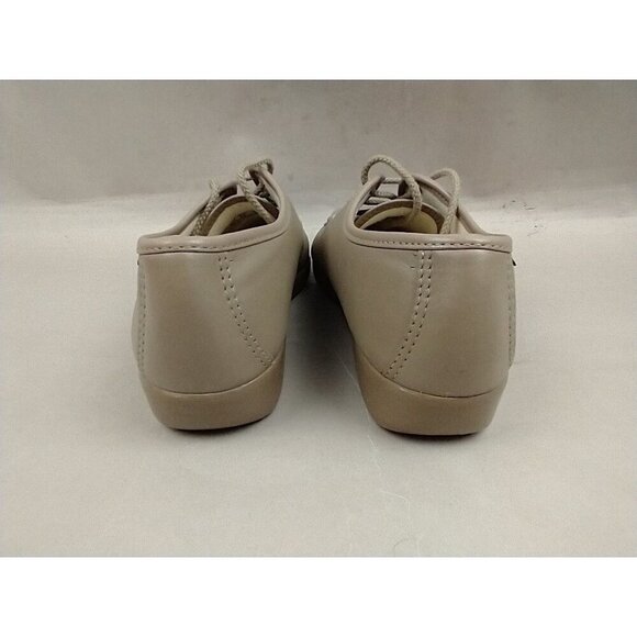 SAS Siesta Women's Tan Beige Leather Oxford Comfort Shoes 8N EUC - Picture 4 of 9